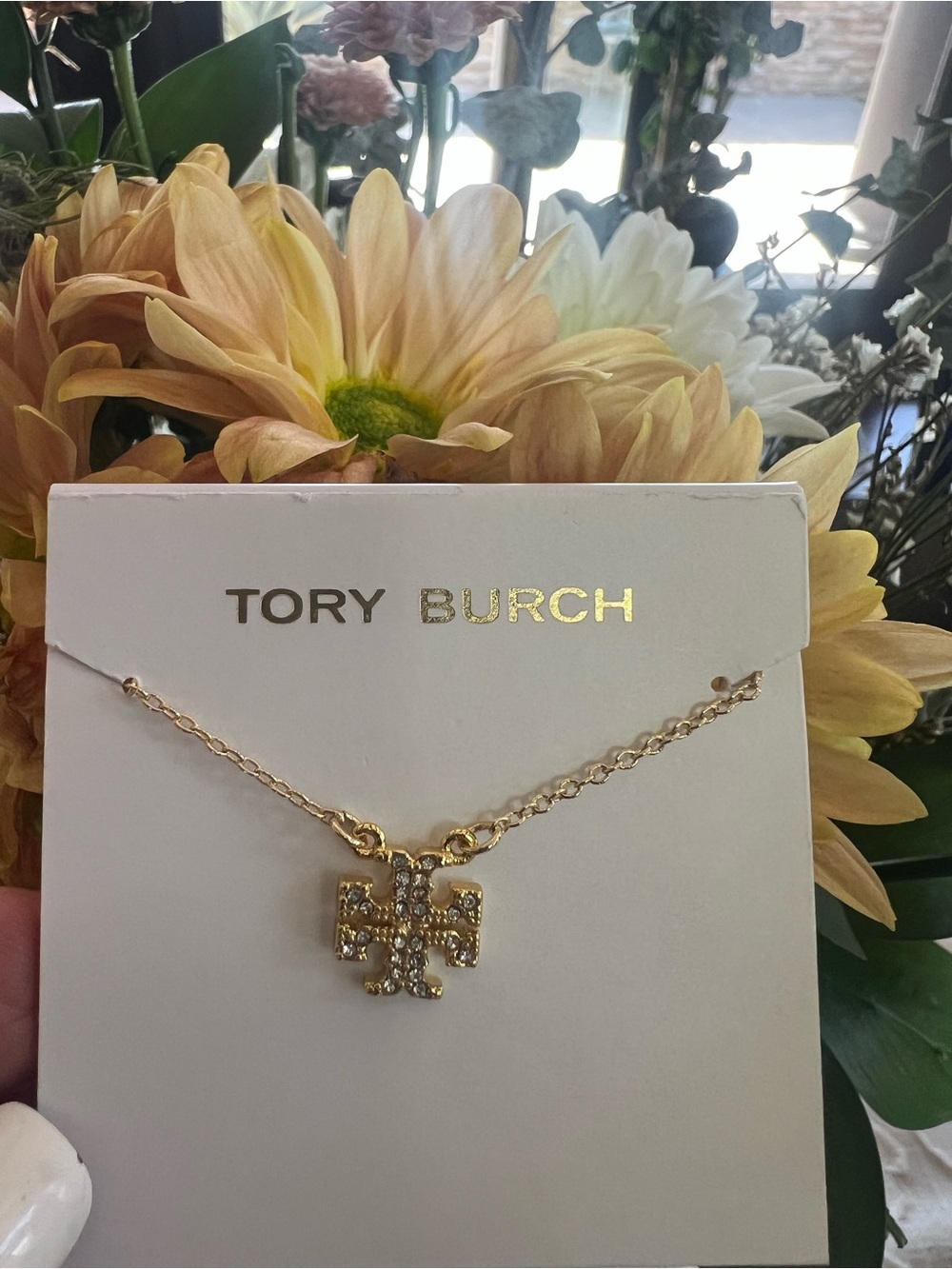 Tory Burch Gold Necklace